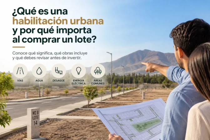 ¿Qué es una habilitación urbana y por qué importa al comprar un lote?
